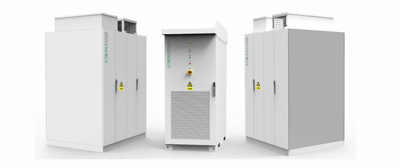 système DC600V-DC900V triphasé de stockage de l'énergie de batterie de 630kW 1260kWh